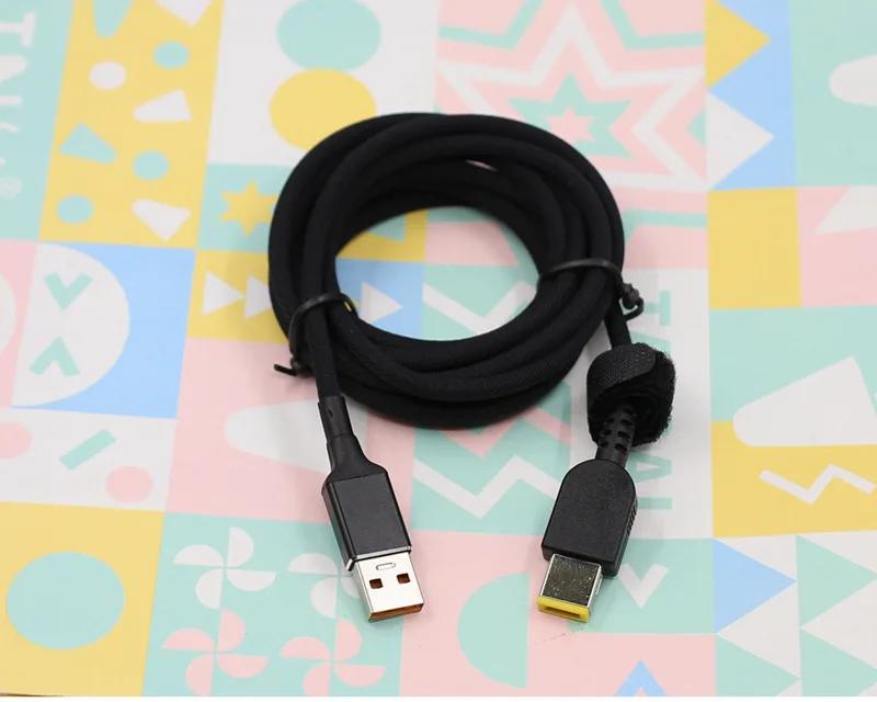  Ʈ  USB-A PD  ̺ ڵ, USB to Fangkou    ڵ, 1.8m, 65W, 20V